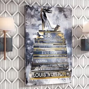 ‘Clear Fashion Thoughts Nights’ Art Print